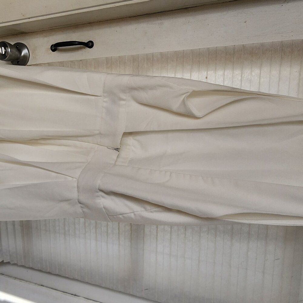 White haulted dress size m - Picture 8 of 9